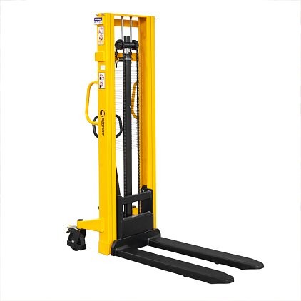 Ручной гидравлический штабелер SDJ 1530 (1500 кг; 3 м; фиксированные вилы) SMARTLIFT (SMART) купить в Сургуте