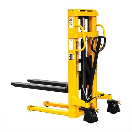 Ручной гидравлический штабелер SDJ 1520 (1500 кг; 2 м; фиксированные вилы) SMARTLIFT (SMART) купить в Сургуте