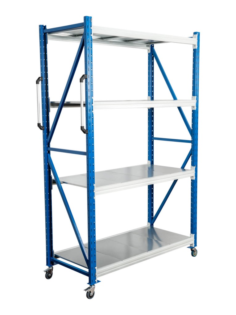 Стеллаж мобильный БиКом СТ-4 200x90x100 4 полки купить в Сургуте