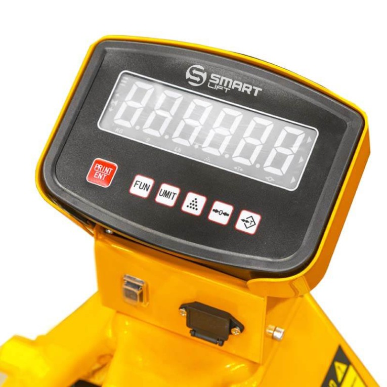 Гидравлическая тележка с весами BFC25 (г/п 2500 кг, вилы 1150x570 мм, PDP) SMARTLIFT (SMART) купить в Сургуте