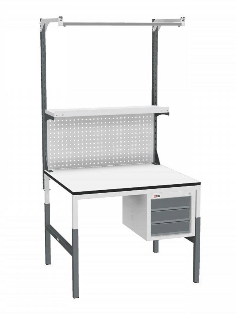 Стол монтажный ДиКом СР-М-100/90-03 ESD Пластик купить в Сургуте Стол монтажный ДиКом СР-М-100/90-03 ESD Пластик купить в Сургуте