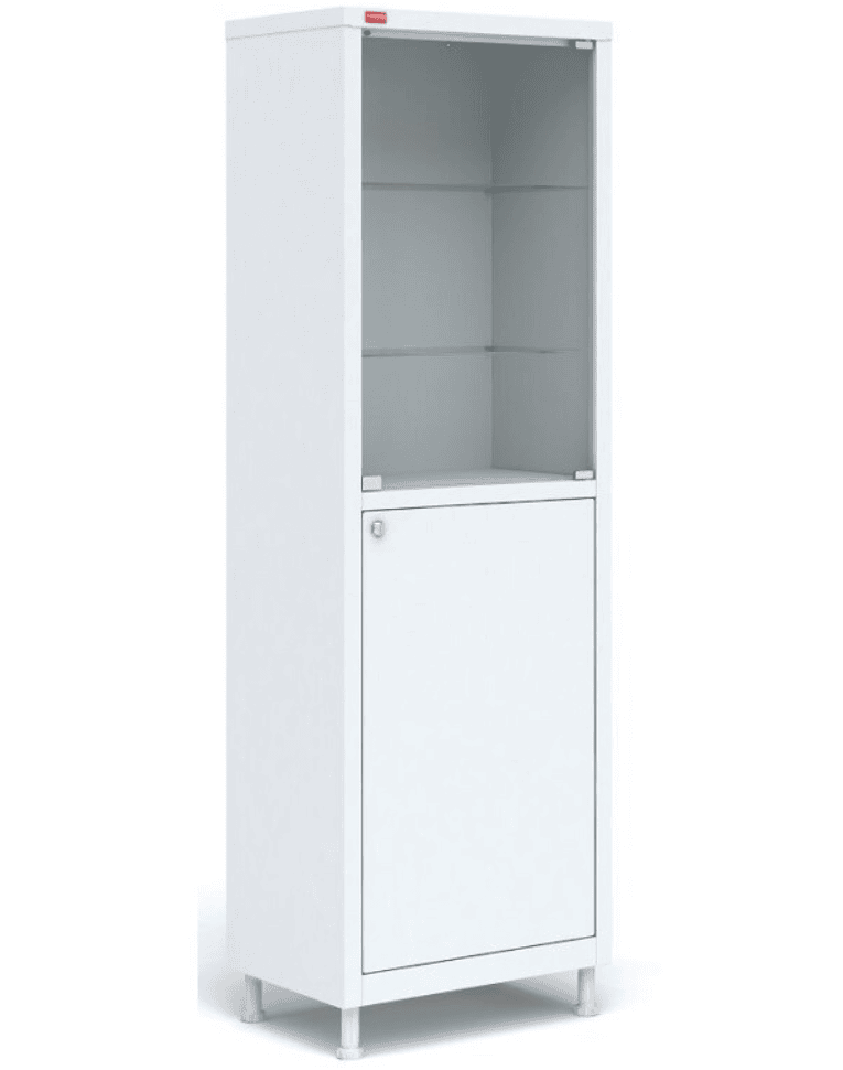 Металлический медицинский шкаф М1 165.50.32 C купить в Сургуте