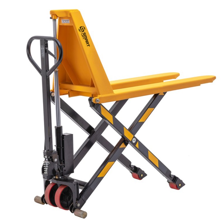 Гидравлическая тележка (рохля) SD-HL (HLT10, г/п 1000 кг, вилы 1150x550 мм, высокоподъемная 800 мм) SMARTLIFT (SMART) купить в Сургуте Гидравлическая тележка (рохля) SD-HL (HLT10, г/п 1000 кг, вилы 1150x550 мм, высокоподъемная 800 мм) SMARTLIFT (SMART) купить в Сургуте