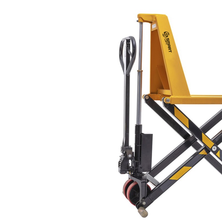 Гидравлическая тележка (рохля) SD-HL (HLT10, г/п 1000 кг, вилы 1150x550 мм, высокоподъемная 800 мм) SMARTLIFT (SMART) купить в Сургуте Гидравлическая тележка (рохля) SD-HL (HLT10, г/п 1000 кг, вилы 1150x550 мм, высокоподъемная 800 мм) SMARTLIFT (SMART) купить в Сургуте