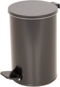 Урна с педалью черный 10 литров Урна с педалью черный 10 литров