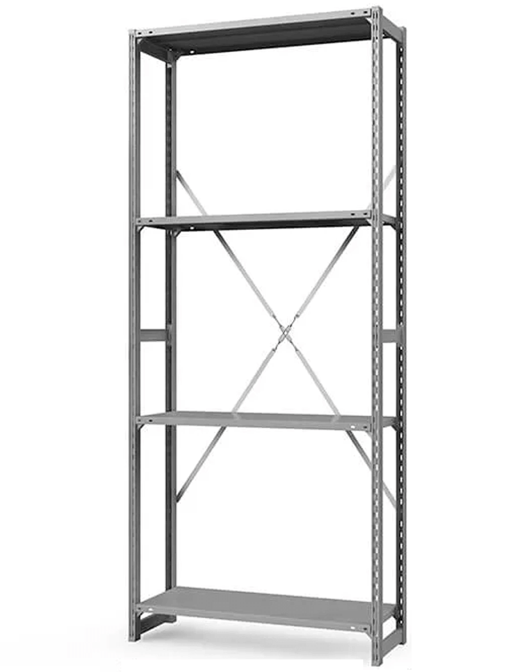 Стеллаж ТСУ 2200x700x600 4 полки (150 кг, металл) купить в Сургуте