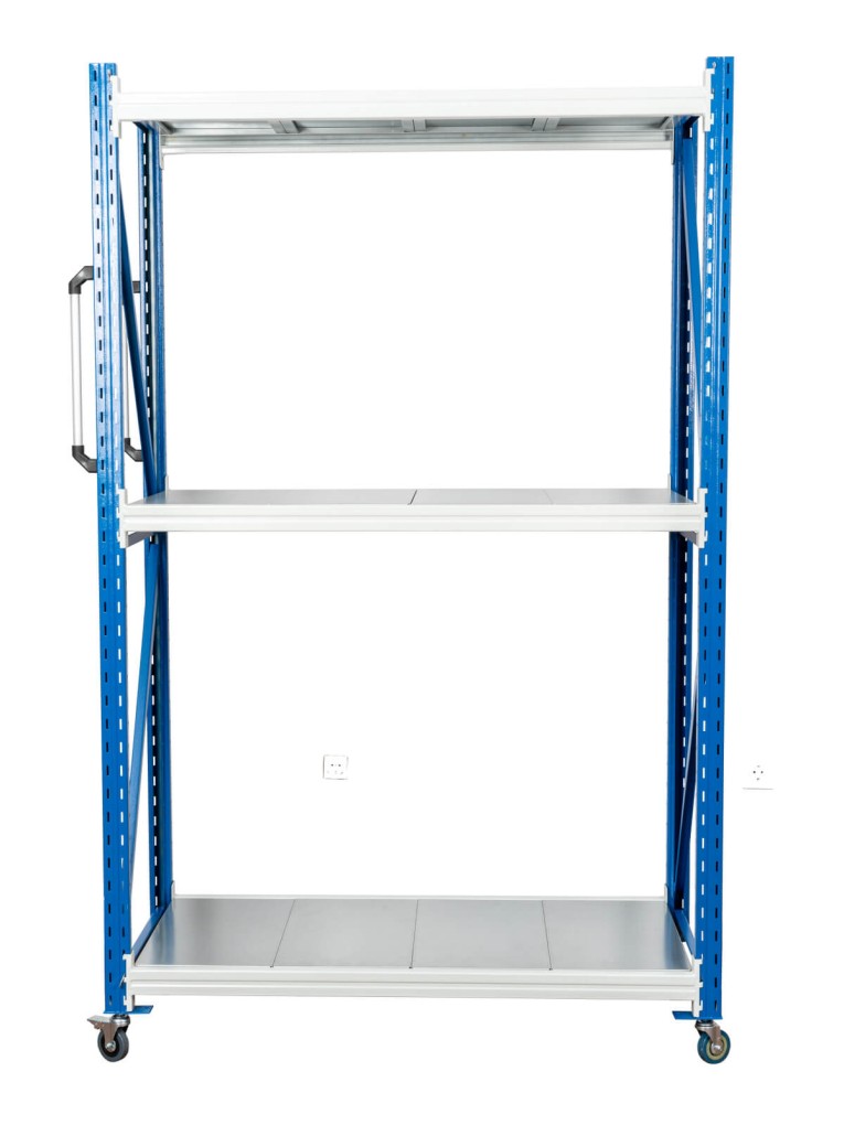 Стеллаж мобильный БиКом СТ-4 250x210x50 3 полки купить в Сургуте