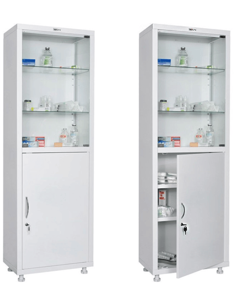 Медицинский шкаф HILFE МД 1 1760/SG купить в Сургуте