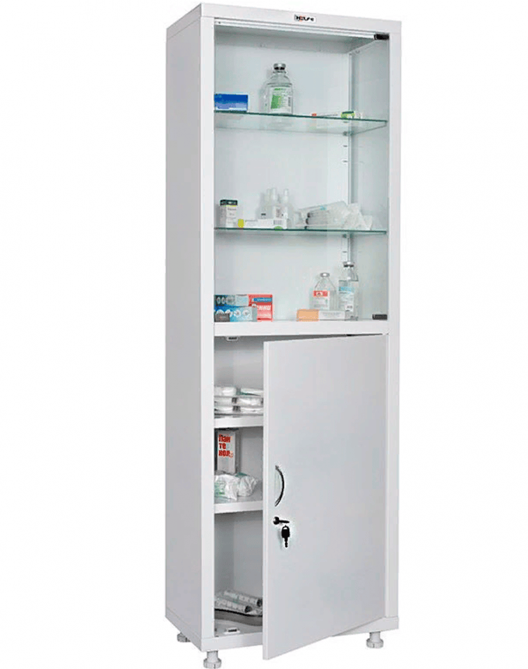 Медицинский шкаф HILFE МД 1 1760/SG купить в Сургуте