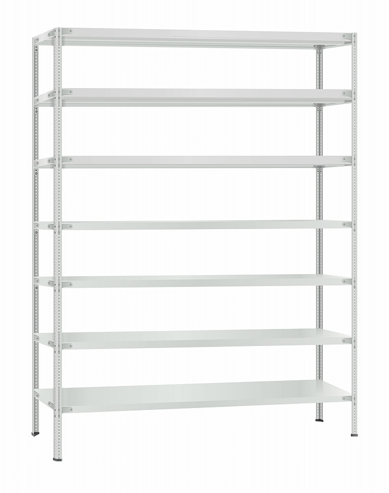 Стеллаж металлический Титан МС-900 2400x1000x600 7 полок купить в Сургуте Стеллаж металлический Титан МС-900 2400x1000x600 7 полок купить в Сургуте