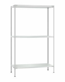 Стеллаж металлический Титан МС-500 3000х1200х500 3 полки Стеллаж металлический Титан МС-500 3000х1200х500 3 полки