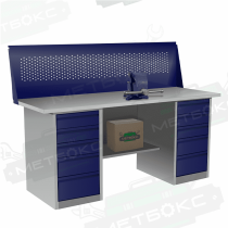 Верстак с двумя драйверами ВП-6/1,6 с экраном Верстак с двумя драйверами ВП-6/1,6 с экраном