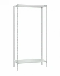 Стеллаж металлический Титан МС-500 2400х1000х300 2 полки