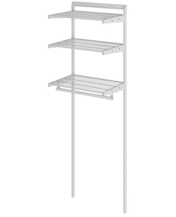 Гардеробная система Практик Home Basic G60 белая купить в Сургуте