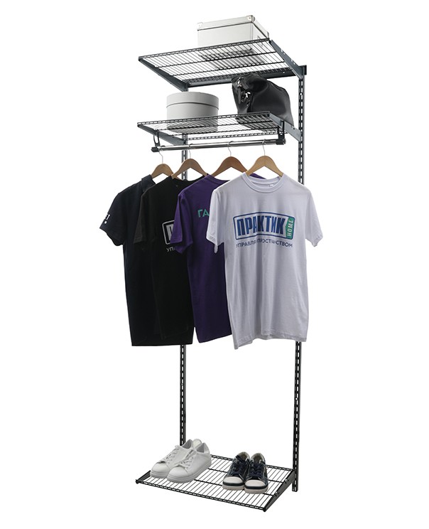 Гардеробная система Практик Home Basic G60 графит купить в Сургуте