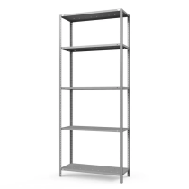 Стеллаж ТС Лайт с перф. полками 1500х1000х500 5 полок