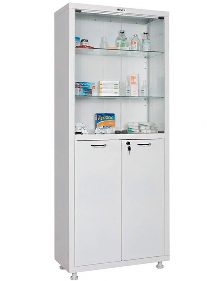 Медицинский шкаф HILFE МД 2 1670/SG купить в Сургуте