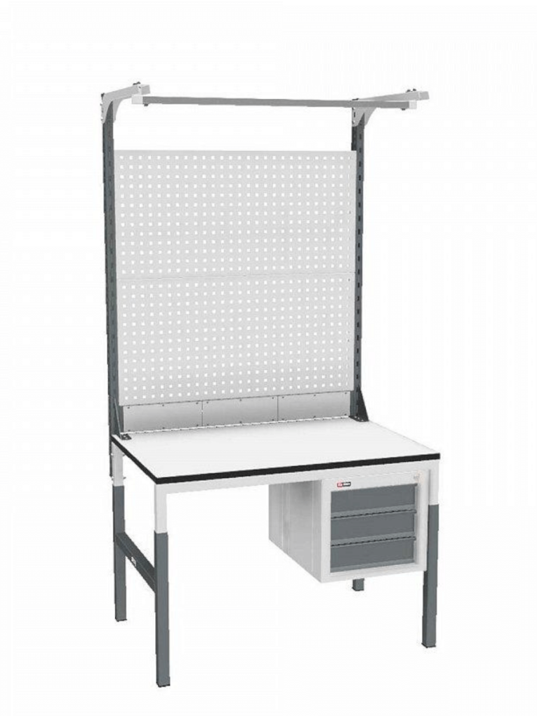 Стол монтажный ДиКом СР-М-100-04 ESD Пластик купить в Сургуте Стол монтажный ДиКом СР-М-100-04 ESD Пластик купить в Сургуте