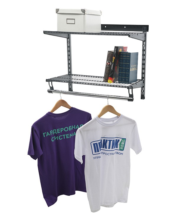 Гардеробная система Практик Home Basic G60S графит купить в Сургуте