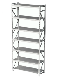 Стеллаж MS Profi 2000х900х500 7 полок Стеллаж MS Profi 2000х900х500 7 полок