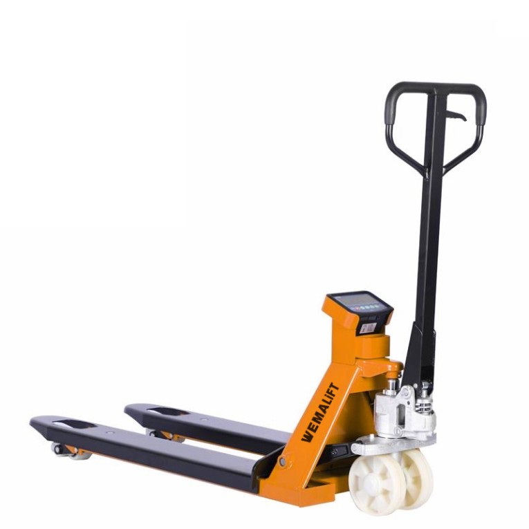 Гидравлическая рохля с весами BFC (3000 кг; 1150х570 мм; PDP) WEMALIFT купить в Сургуте