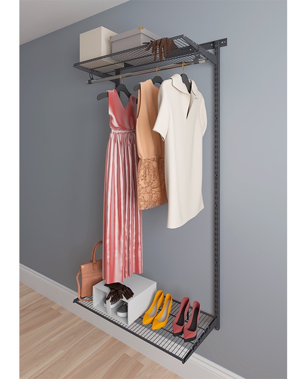 Гардеробная система Практик Home Basic G90 графит купить в Сургуте