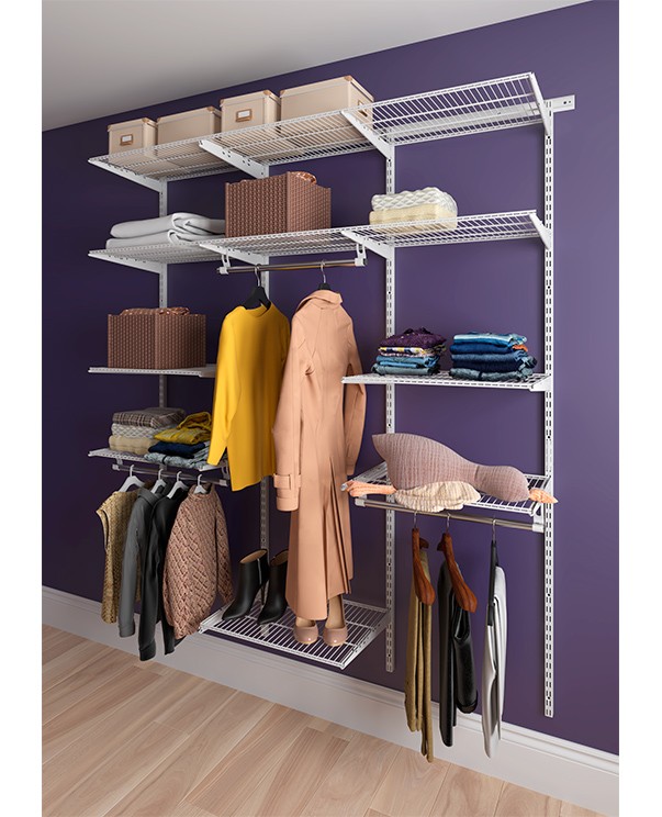 Гардеробная система Практик Home Max G180 белая купить в Сургуте Гардеробная система Практик Home Max G180 белая купить в Сургуте