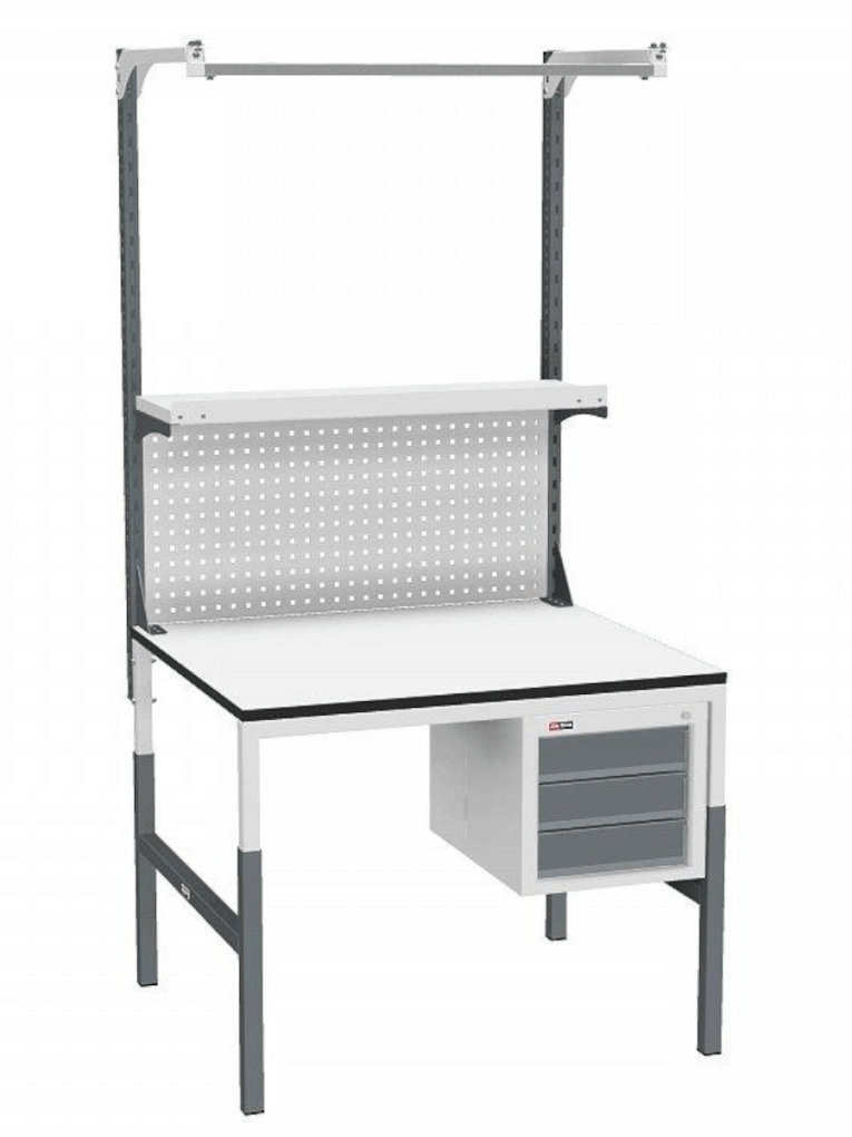 Стол монтажный ДиКом СР-М-100-03 ESD Пластик купить в Сургуте Стол монтажный ДиКом СР-М-100-03 ESD Пластик купить в Сургуте