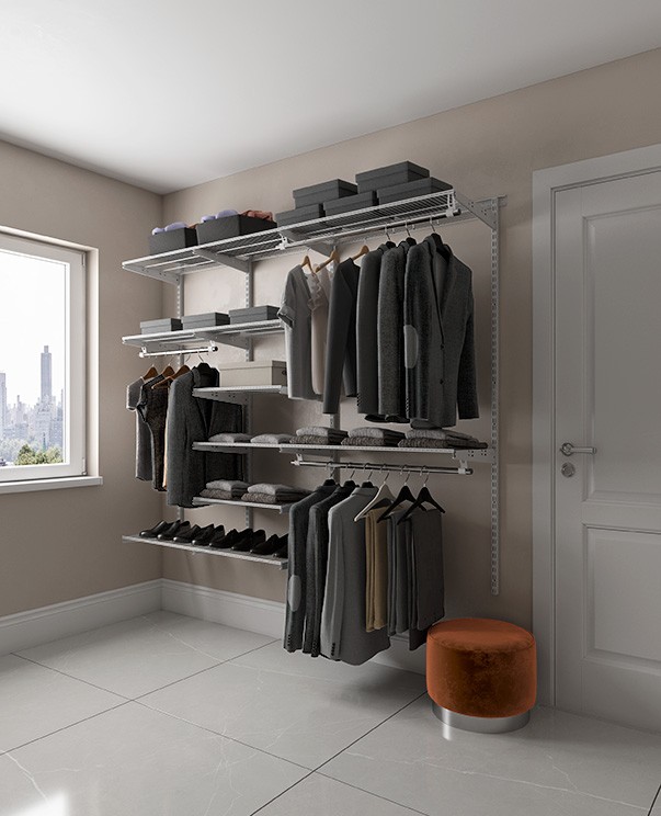 Гардеробная система Практик Home Max G210 графит купить в Сургуте