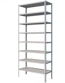 Стеллаж MS Standart 2550х700х500 8 полок Стеллаж MS Standart 2550х700х500 8 полок