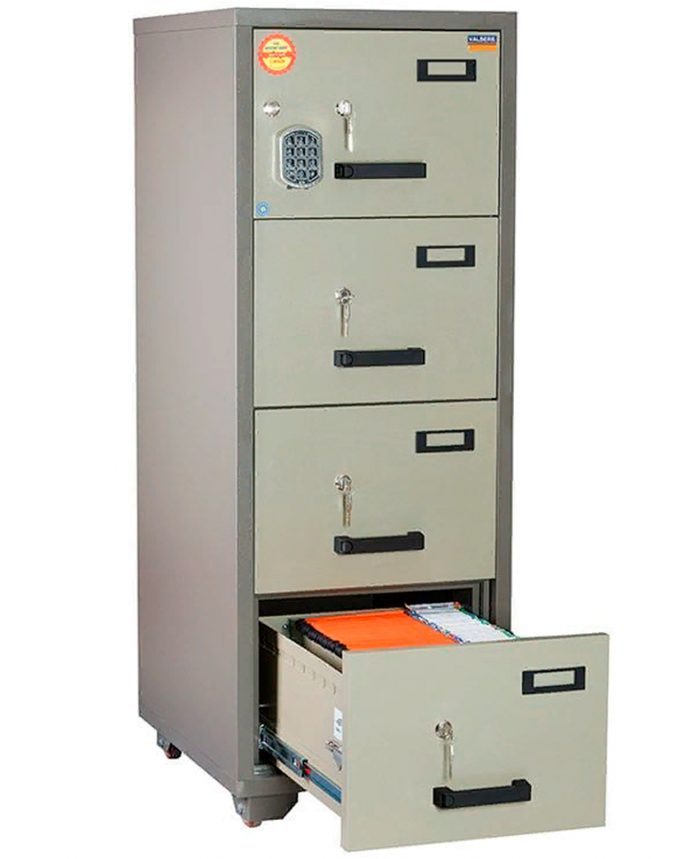 Огнестойкая картотека VALBERG FC 4E-KK купить в Сургуте