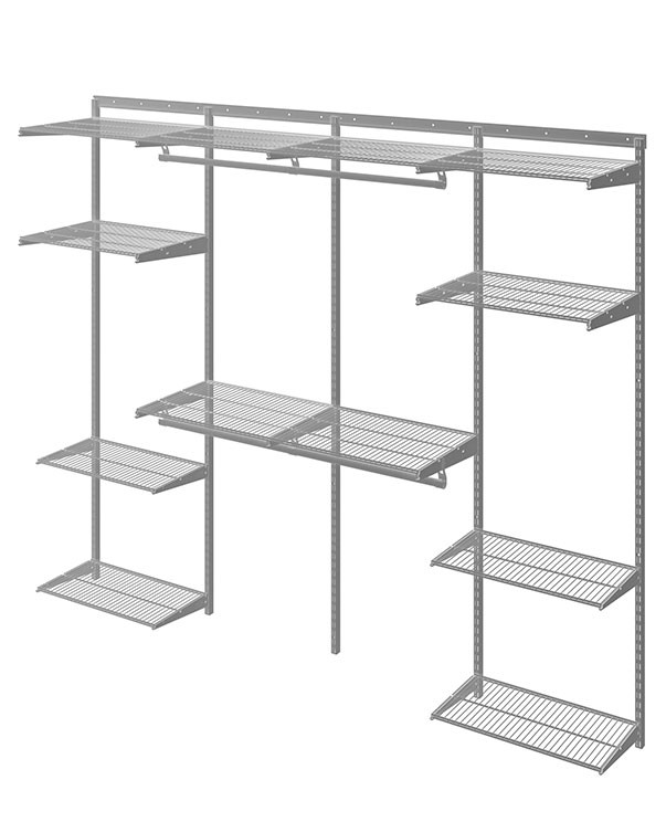 Гардеробная система Практик Home Max G240 графит купить в Сургуте Гардеробная система Практик Home Max G240 графит купить в Сургуте