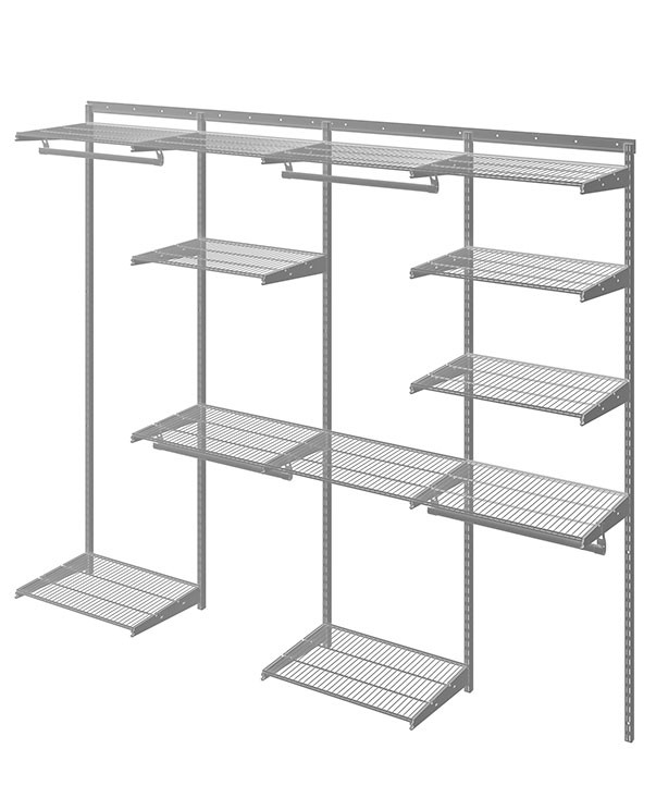 Гардеробная система Практик Home Max G240 графит купить в Сургуте Гардеробная система Практик Home Max G240 графит купить в Сургуте