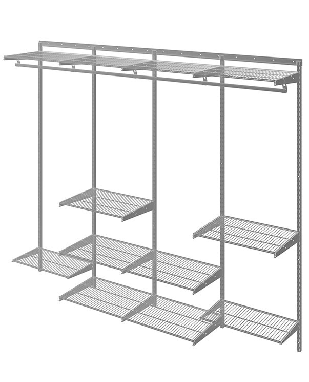 Гардеробная система Практик Home Max G240 графит купить в Сургуте Гардеробная система Практик Home Max G240 графит купить в Сургуте