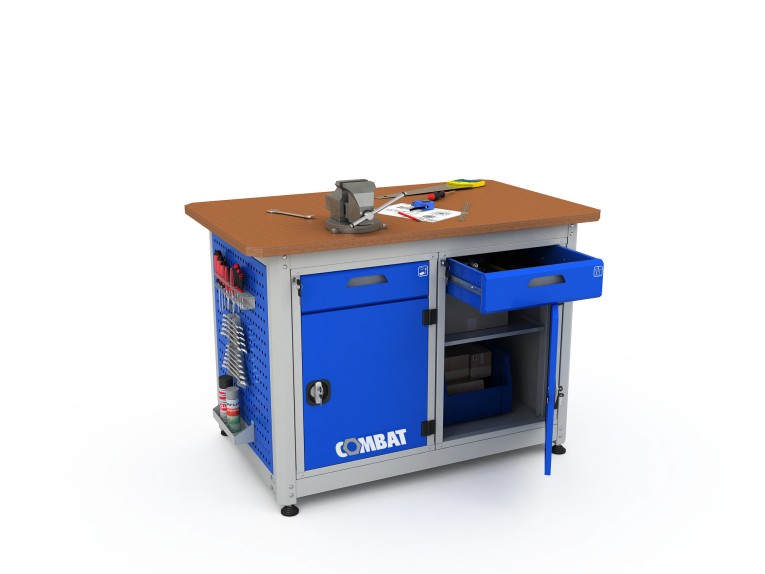 Верстак двухтумбовый COMBAT 2202.1310 купить в Сургуте Верстак двухтумбовый COMBAT 2202.1310 купить в Сургуте