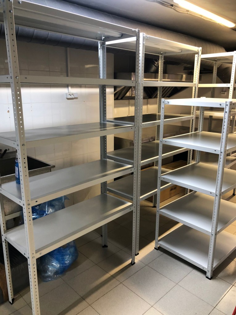 Стеллаж металлический Титан МС-500 1800х1000х300 5 полок купить в Сургуте