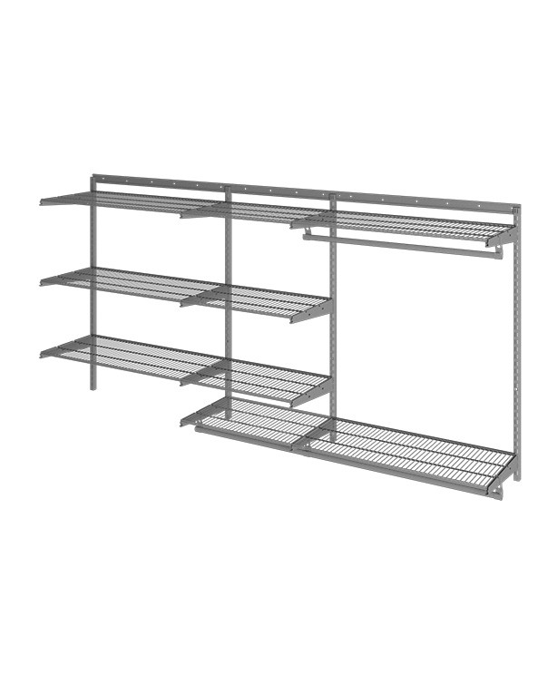 Гардеробная система Практик Home Optima G240 графит купить в Сургуте