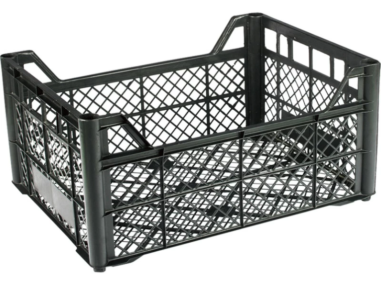 Ящик 400х300х185 сетка ромб чёрный купить в Сургуте