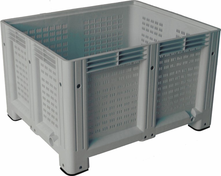 Big Box 1200x1000x580 мм перфорированный на ножках серый купить в Сургуте