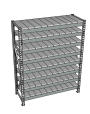 Стеллаж грузовой СГР 2000x1800x500 8 полок (металл) Стеллаж грузовой СГР 2000x1800x500 8 полок (металл)