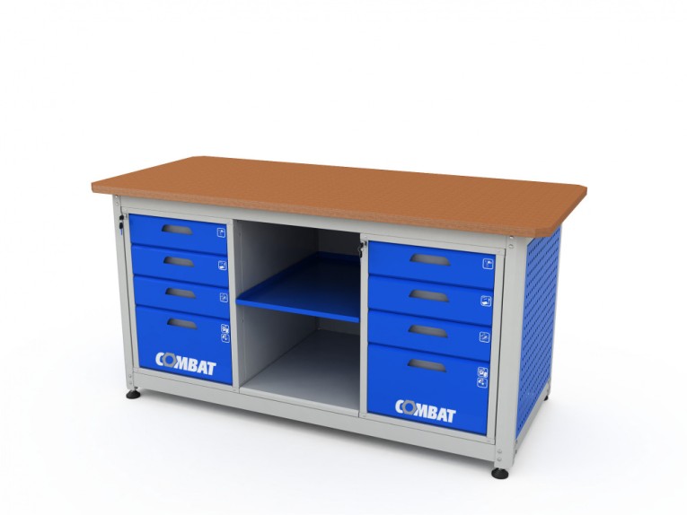 Верстак двухтумбовый COMBAT 2404.1830 купить в Сургуте Верстак двухтумбовый COMBAT 2404.1830 купить в Сургуте