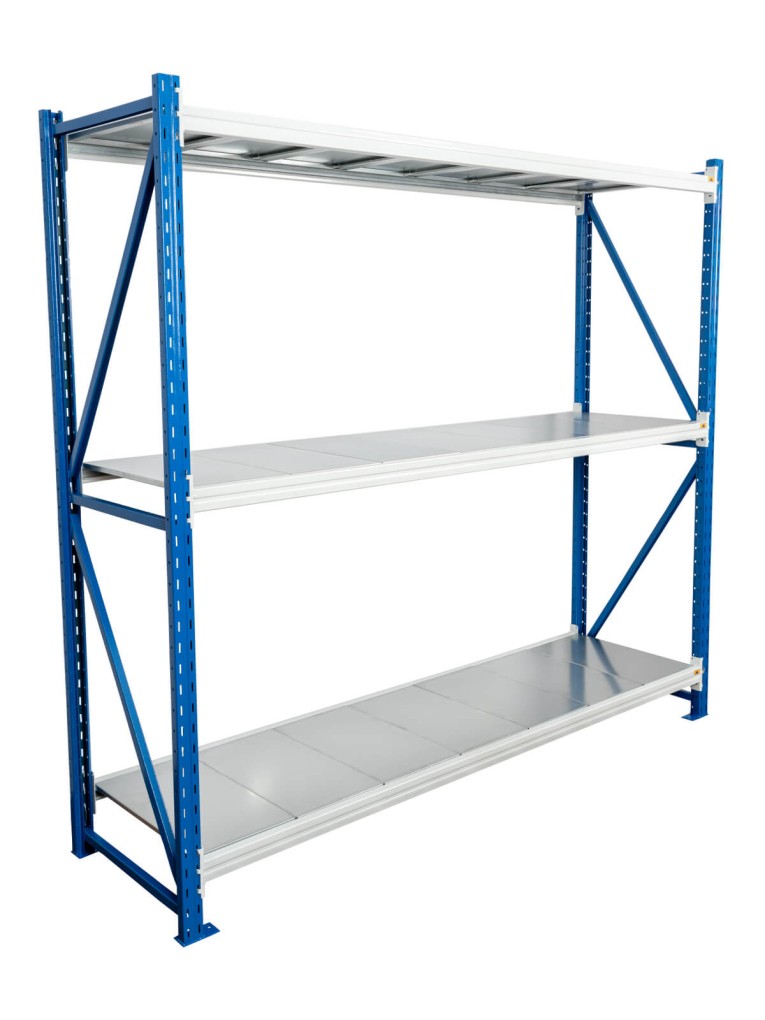 Стеллаж стационарный БиКом СТ-4 250x120x100 3 полки купить в Сургуте