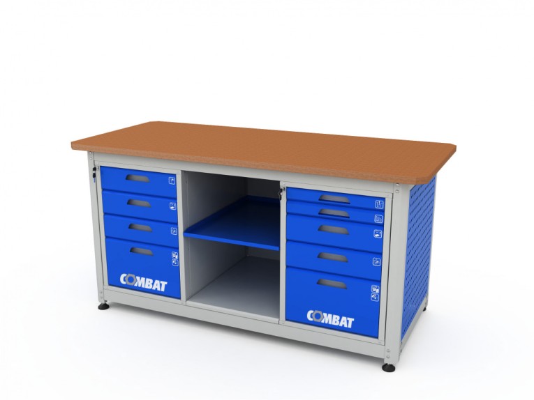 Верстак двухтумбовый COMBAT 2405.1830 купить в Сургуте Верстак двухтумбовый COMBAT 2405.1830 купить в Сургуте