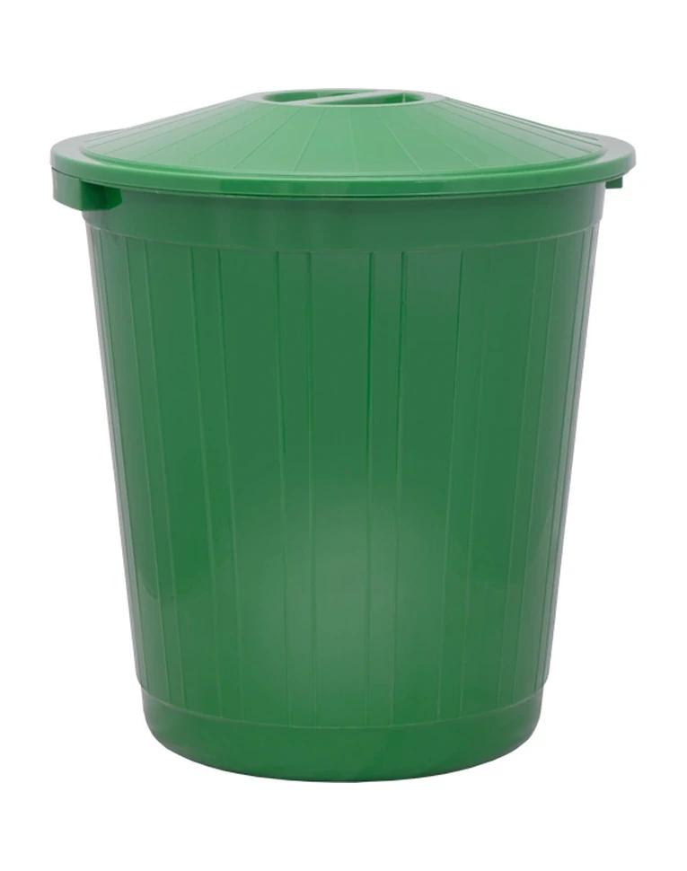Бак с крышкой (80 л) зеленый