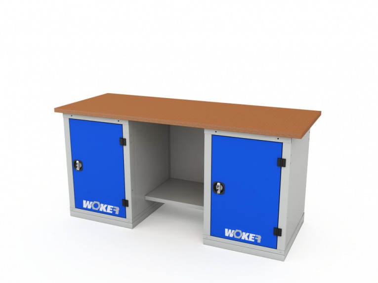 Верстак двухтумбовый WOKER PRO 2101.1800 купить в Сургуте Верстак двухтумбовый WOKER PRO 2101.1800 купить в Сургуте