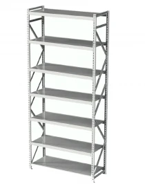 Стеллаж MS Profi 2500х2100х600 7 полок