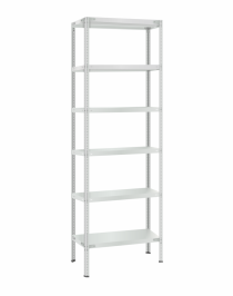 Стеллаж металлический Титан МС-500 2300х700х400 6 полок