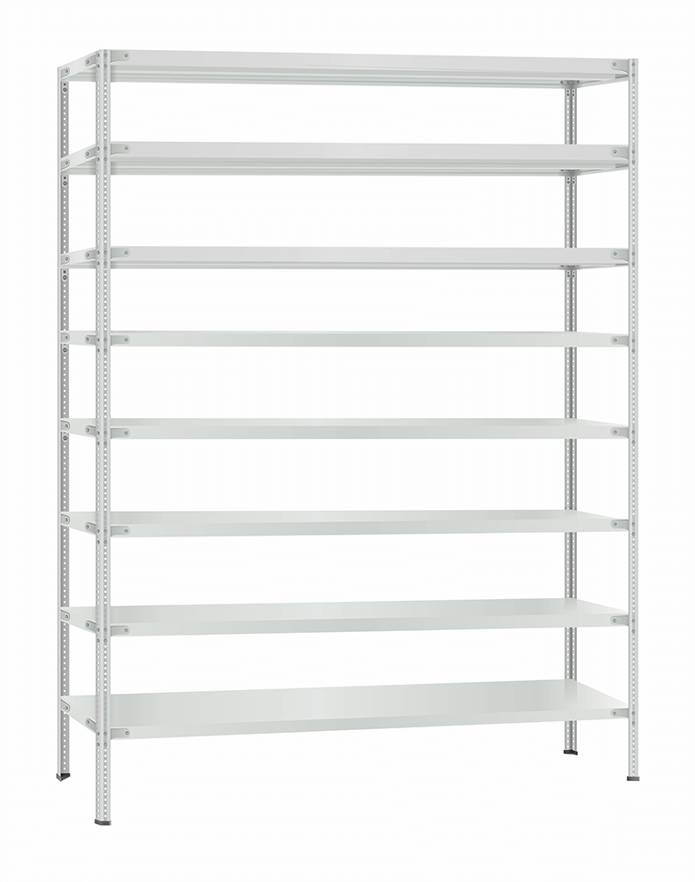 Стеллаж металлический Титан МС-900 3000x1000x400 8 полок купить в Сургуте Стеллаж металлический Титан МС-900 3000x1000x400 8 полок купить в Сургуте