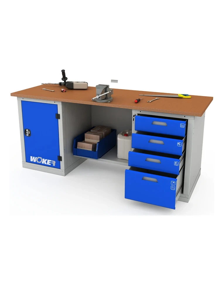 Верстак двухтумбовый WOKER PRO 2104.2000 купить в Сургуте