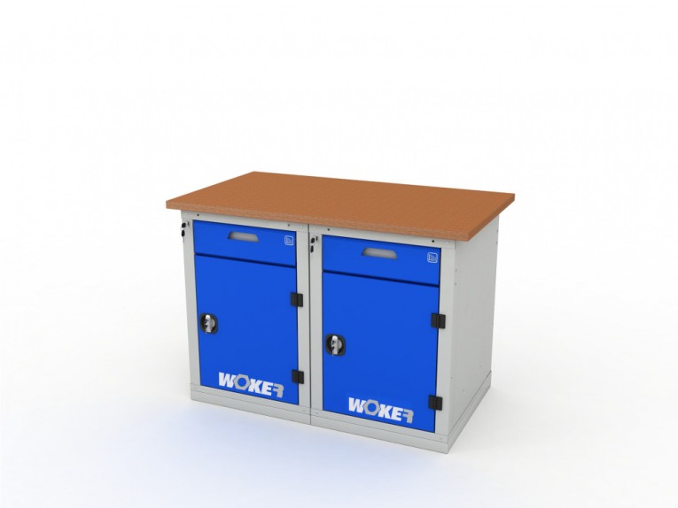 Верстак двухтумбовый WOKER PRO 2202.1200 купить в Сургуте Верстак двухтумбовый WOKER PRO 2202.1200 купить в Сургуте